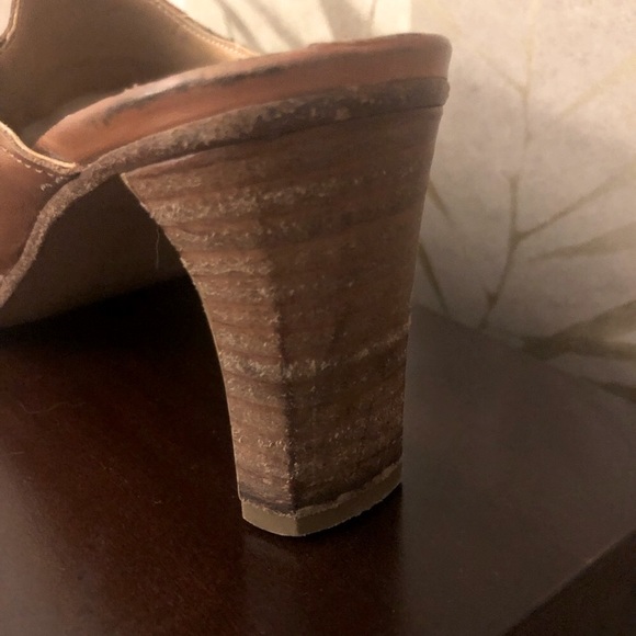 Ester slip-on pointy real leather italian mules - Picture 5 of 9